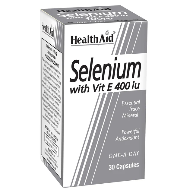 Selenium 100ug + Vit E 400iu 30's