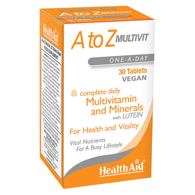 A to Z Multivitamins + Minerals 30's