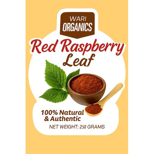 RED RASPBRRY LEAF POWDER FOR PCOS, 250 GRAMS