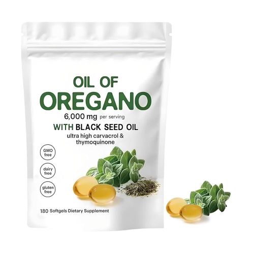 Resilia Oil of Oregano softgels,Resilia Oil of Oregano with 6000mg Black Seed Oil , boost immune naturally, easy to swallow,rich in nutrients, experience enhanced wellness