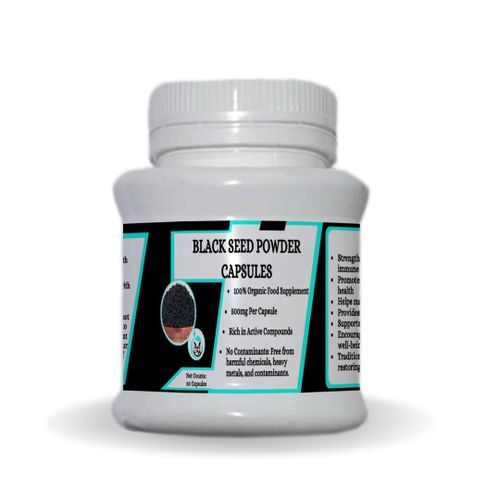 Mekis Naturals Organic Black Seed Capsules - Strengthens and supports a healthy immune system