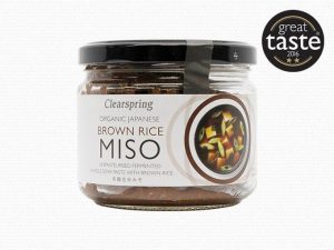 Clearspring Org Japanese Brown Rice Miso Jar 300G