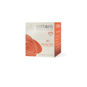 Cottons 100% Natural Nursing Pads 30'S