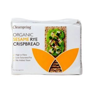C/SPRING ORG SESAME RYE CRISPBREAD 200G