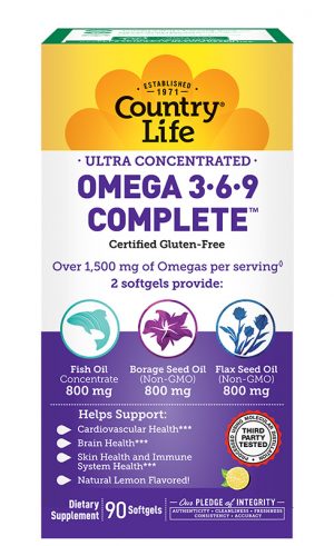 Country Life Ultra Omega 369 90Softgels