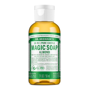 DR BRON M ORG ALMOND LIQ SOAP 2OZ/59ML