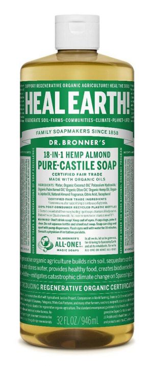 DR Bron M Org Almond Liq Soap 32OZ/946ML