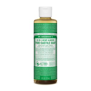 DR BRON M ORG ALMOND LIQ SOAP 8OZ/237ML