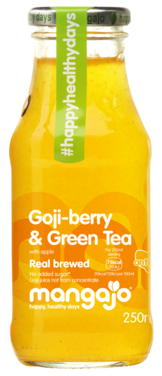 Mangajo Goji Berry & Green Tea 250Ml Glass