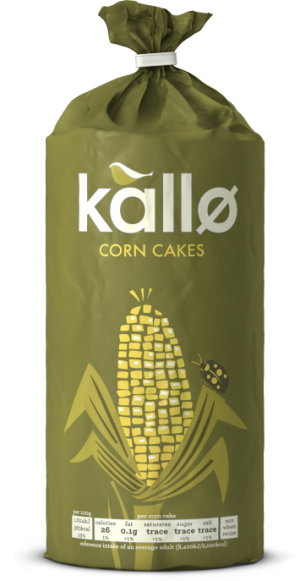 Kallo Corn Cakes Circular 130Gm