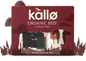 Kallo Organic Beef Stock Cubes 66Gm