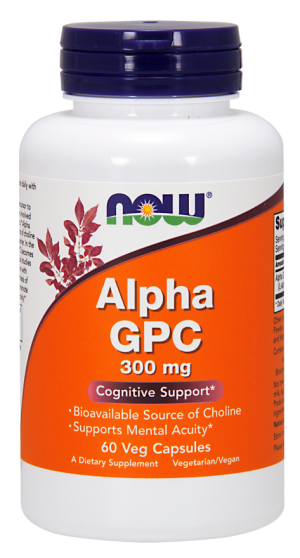 Now Alpha Gpc 300Mg 60S