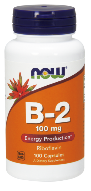 Now Vitamin B-2 Riboflavin 100Mg 100S