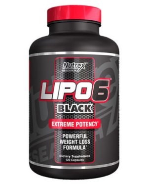 Nutrex Lipo 6 Black Extreme Potency 120 Caps