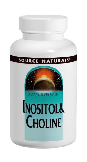 Source Naturals Inositol & Choline 800Mg 50Tabs