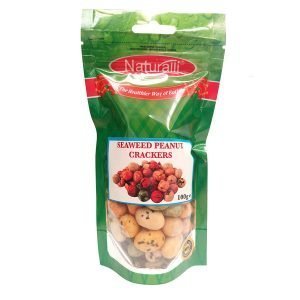 NATURALLI SEAWEED PEANUT CRACKER 100GM