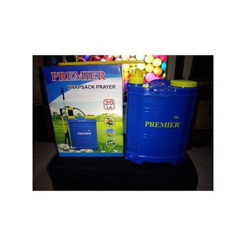Premier Manual Knapsack Sprayer 20L Blue/Yellow Color