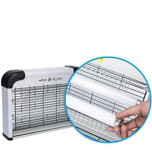 220V Electric Bug Zapper Lamp with UV Night Light Feature