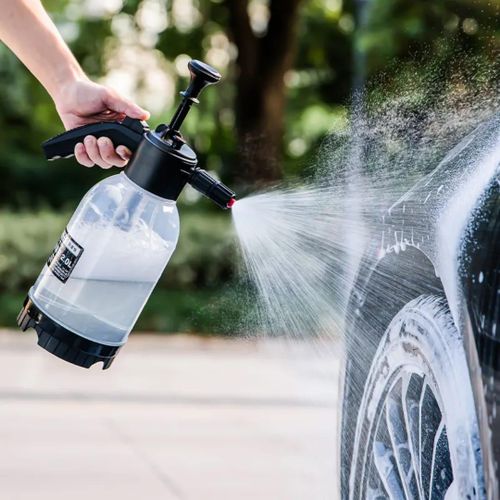 2L Handheld Foam Pressure Sprayer With 2 Nozzles