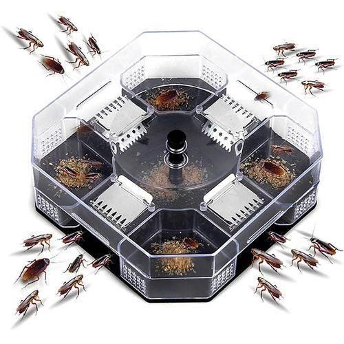 Cockroach Trap Box Reusable Roach Catcher For Indoor Kitchen