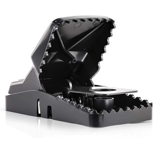 Powerful Rat Traps Kills Instantly with Powerful Steel Spring Setup in Seconds Wash & Reuse Over & Over Hands Free Disposal Rat Control Without Harmful Poisons or Chem